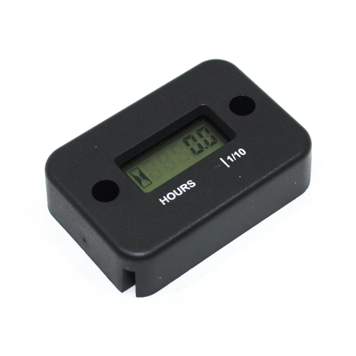 Inductive Waterproof Hour Meter for Marine ATV Motorcycle Dirt Bike - Black