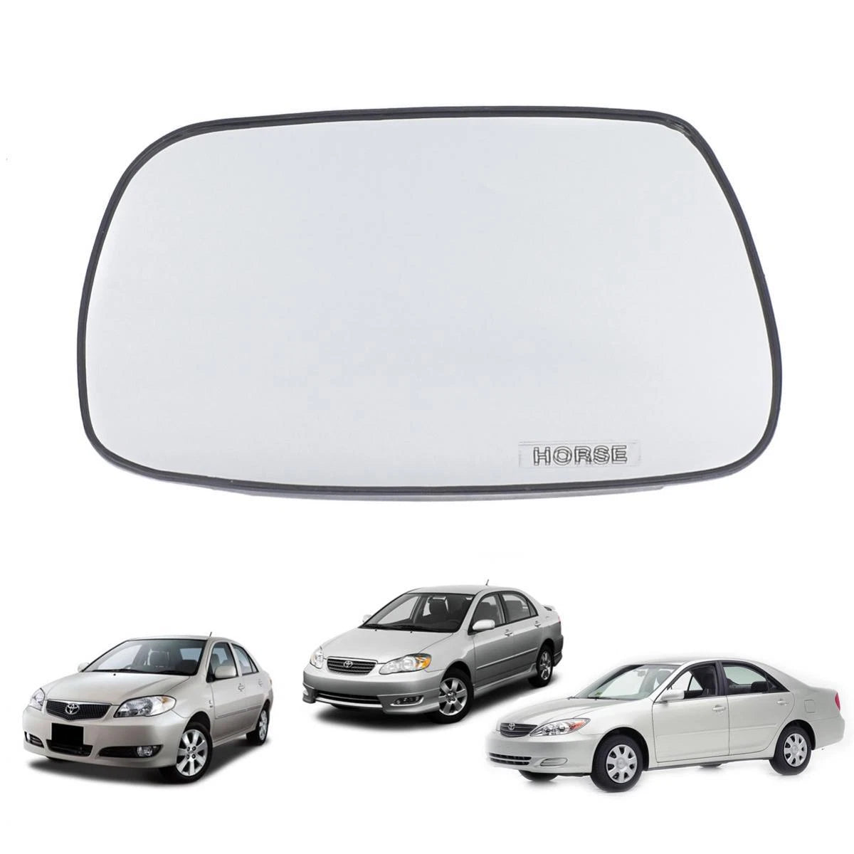 Side Mirror Glass Lens Left Fits Toyota Corolla Altis ZZE121 E130 4D SED 2001-07
