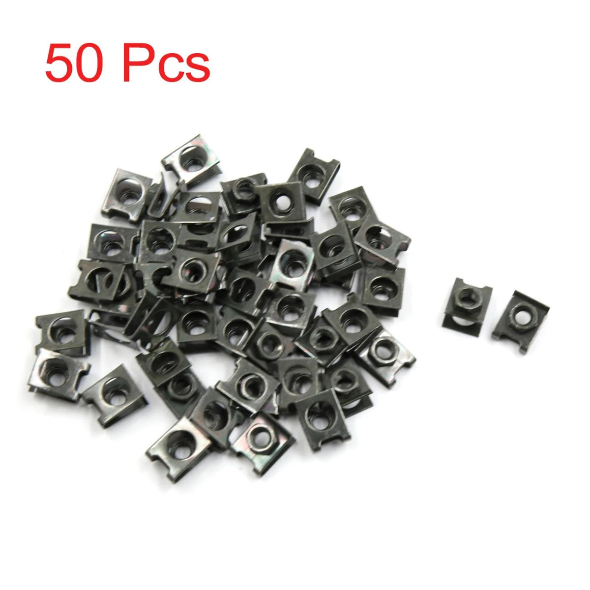 50Pcs Dark Green Motorcycle Windscreen Fairing Fastener Clip for 6mm for Motorcycle