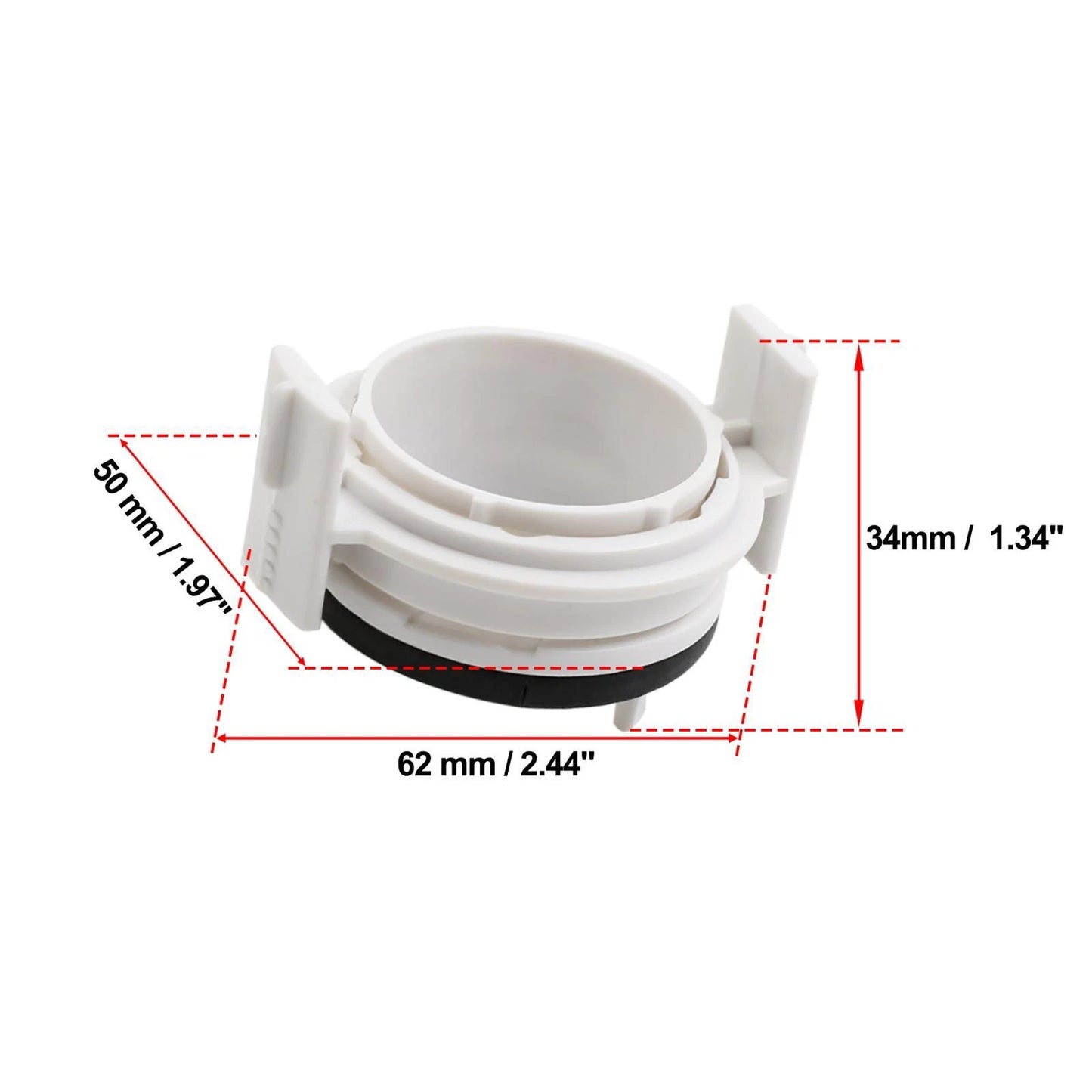 H7 LED Bulbs Clip Adapter Holder for BMW E46 3 Series (2000-2006)