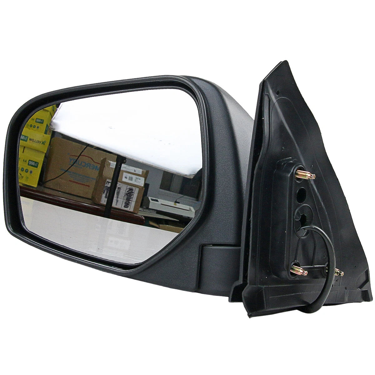 Left Chrome Electric Door Side Mirror 3P for Mitsubishi Triton ML MN (2005-2014)