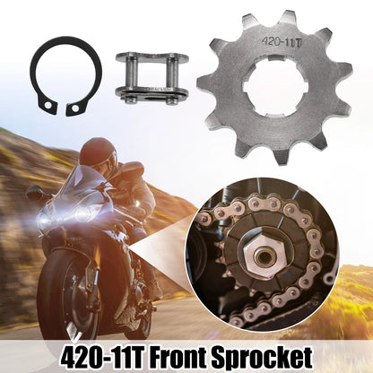 Front Engine Sprocket 420 11T 20mm for Dirt Bike Mini Bike