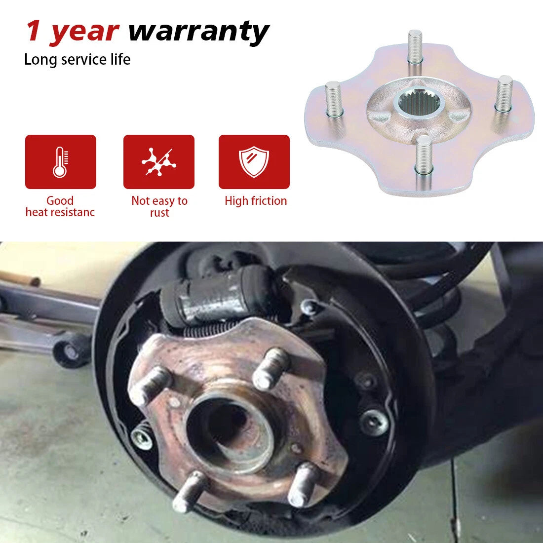 2 x Rear Axle Wheel Hubs for Honda Recon 250 TRX250TE TRX250TM (1997–2024)