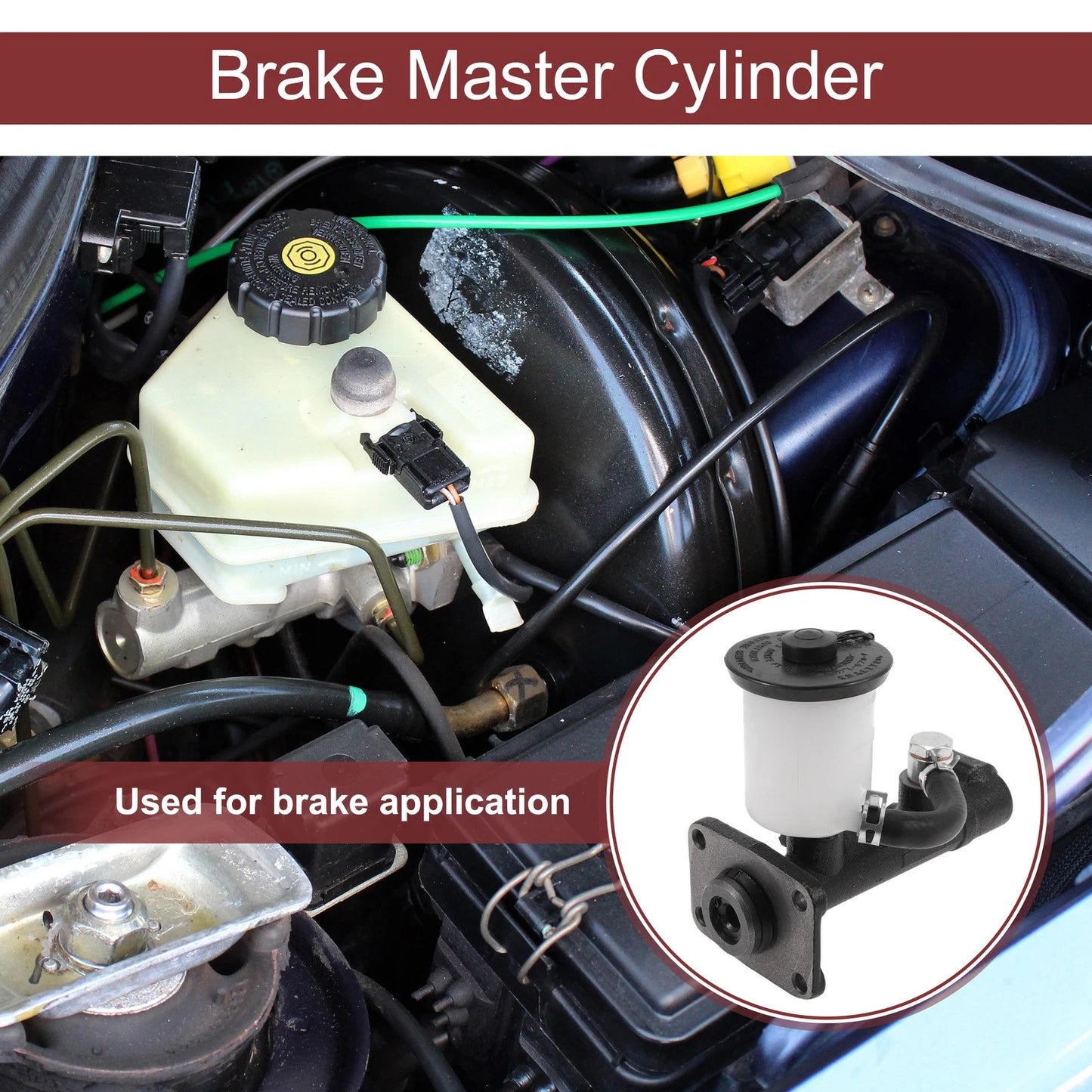 Brake Master Cylinder With Reservoir for Toyota Pickup (1981–1988)