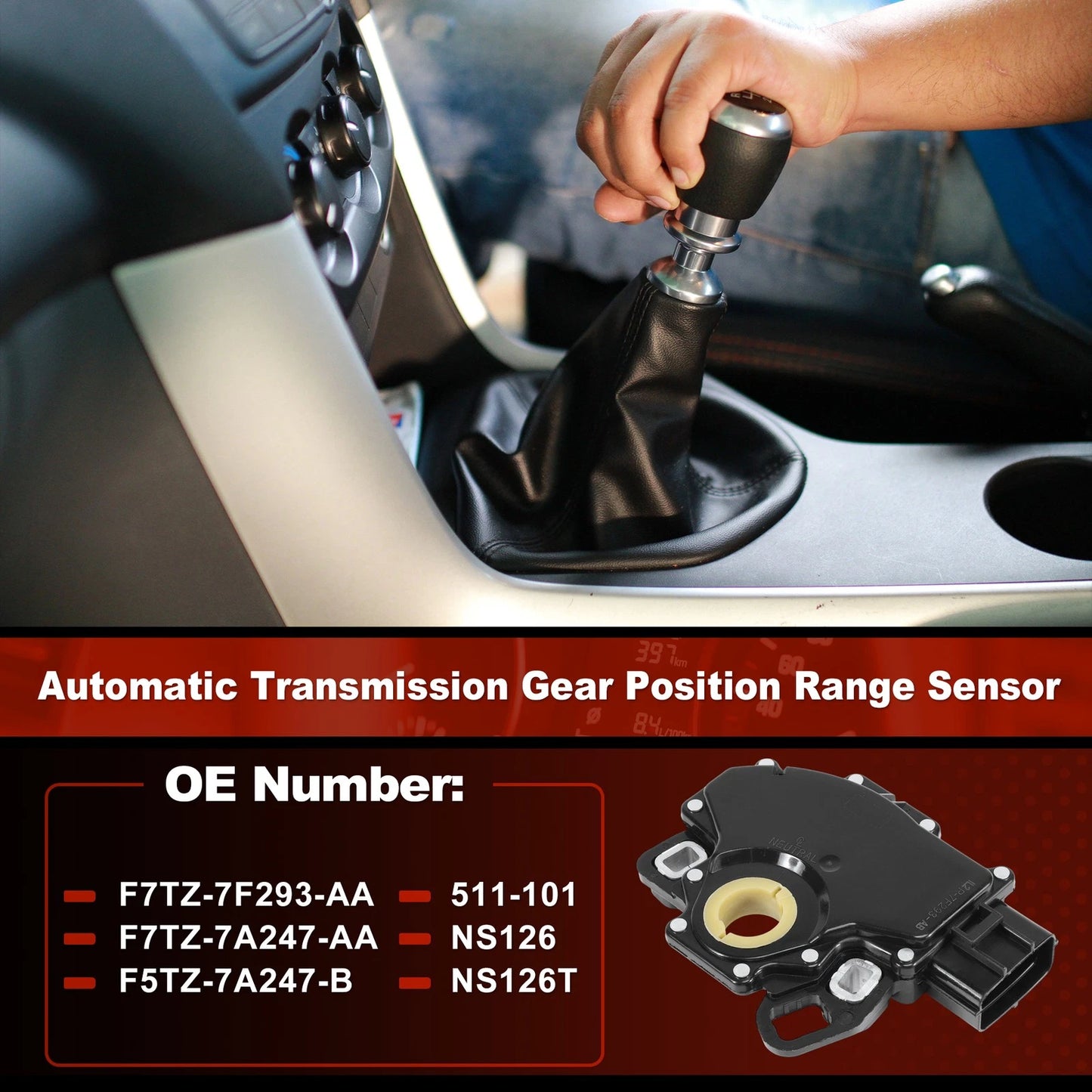 Neutral Position Range Sensor for Ford F150 F250 F350 F450 F550 (1995-2004)