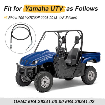 Park Brake Cable / Park Brake Cable for Yamaha Rhino 700 YXR700F (2008–2013)