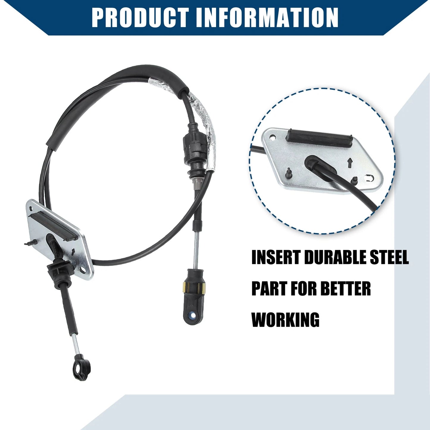 Automatic Transmission Gearshift Control Cable for Ford Fusion, Lincoln MKZ (2013-2020)