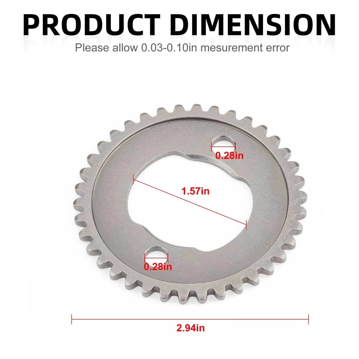 Camshaft Sprocket & Chain for Honda Fourtrax 300 TRX300/300FW 1988-2000