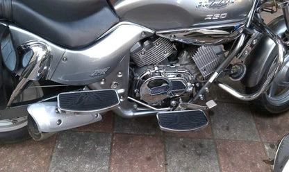Front Footboard for Honda VTX 1800, 1300, VT400, VT750, Suzuki VL800, VL400, C50