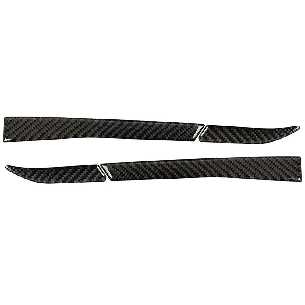 Carbon Fiber Look Rearview Mirror Mouldings Trim for Ford Mustang (2015-2019)
