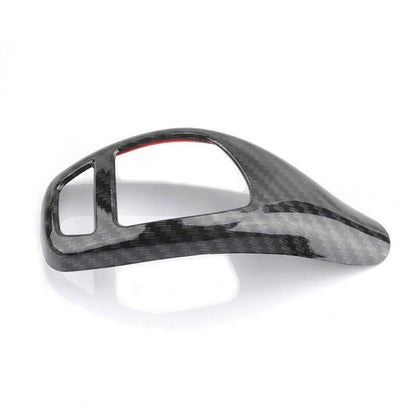 Carbon Fiber Style Gear Shift Knob Cover for BMW F30 F20 F10 F15 F25 X3 X5