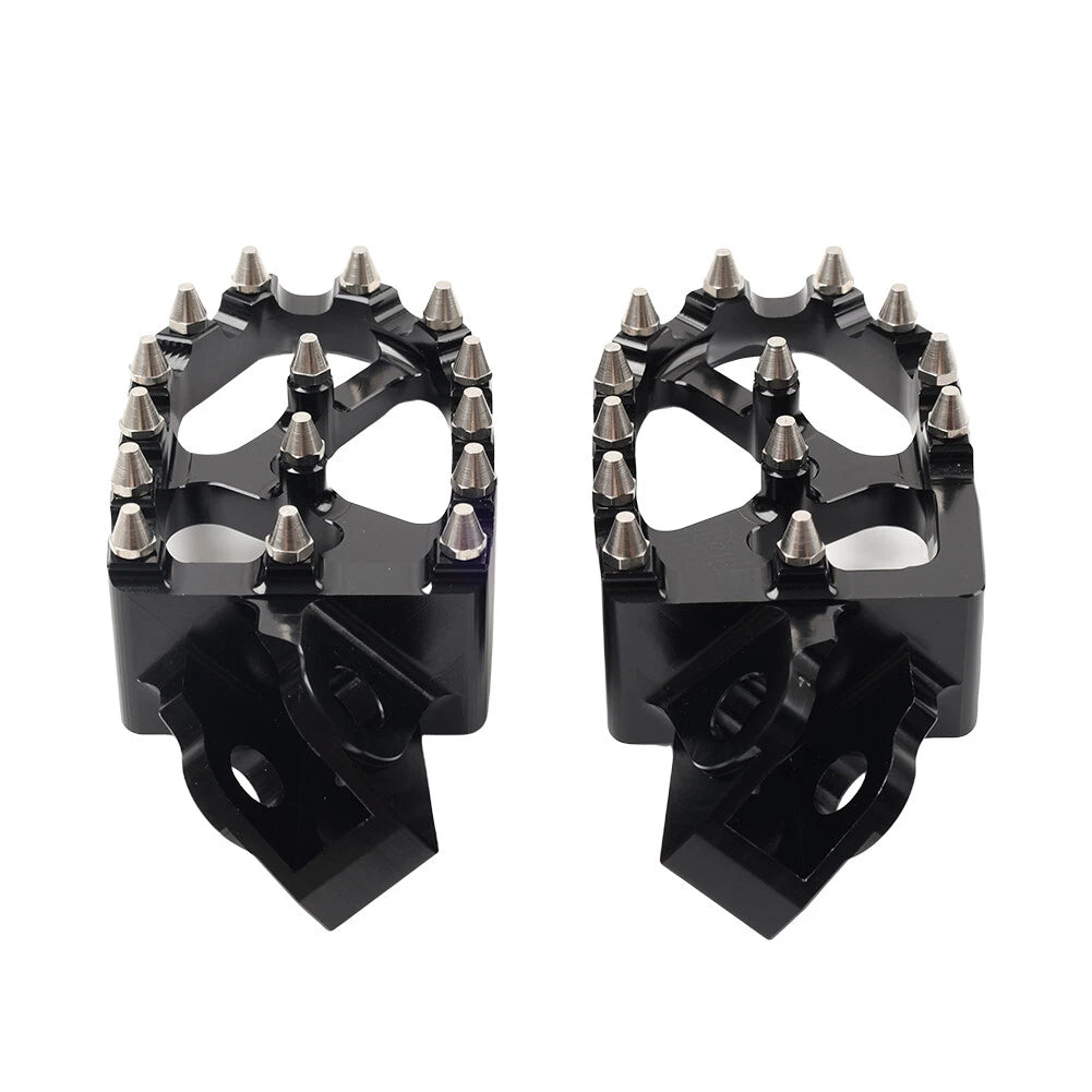 BLK CNC MX Foot Pegs for Kawasaki KX65 KX85 (2000-2020)