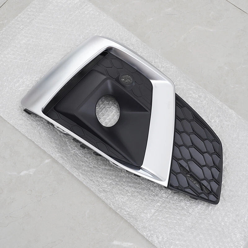 Front Bumper Fog Light Cover for 2020-2023 Audi A5 S5 Right Side Grill
