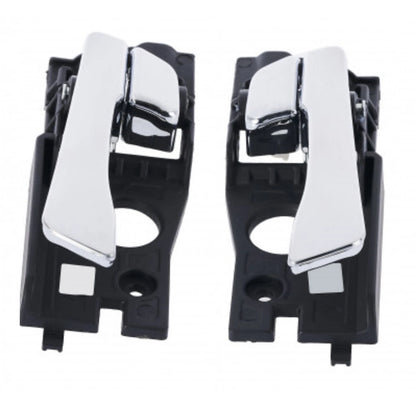 Inner Door Handle Set of 2 Chrome for Hyundai Accent RB (2011-2019)