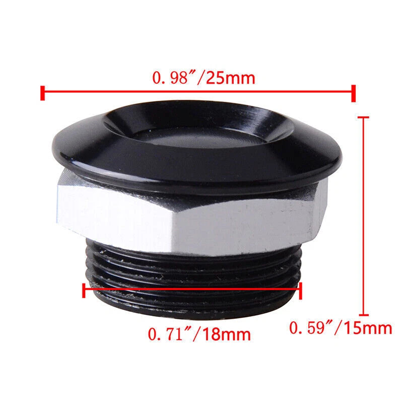 Quick Release Hood Bonnet Pins Lock Clip Kit for Car Bumper (Fits Most Models)