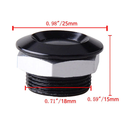 Quick Release Hood Bonnet Pins Lock Clip Kit for Car Bumper (Fits Most Models)