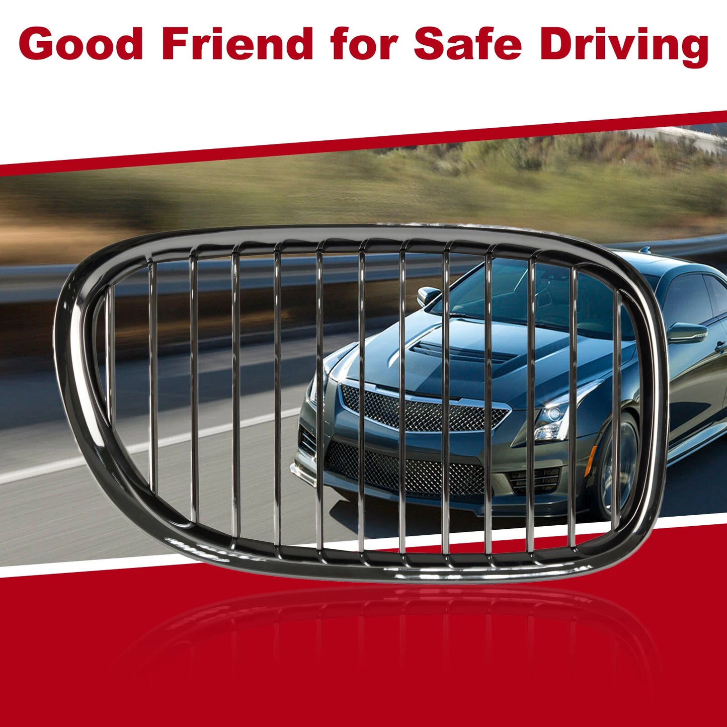 Front Right Grille for BMW 7 Series F01 F02 F04 (2008-2015)