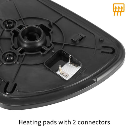 Heated Right Side Mirror Glass for Mazda 5, CX-7, CX-9 (2006-2015)