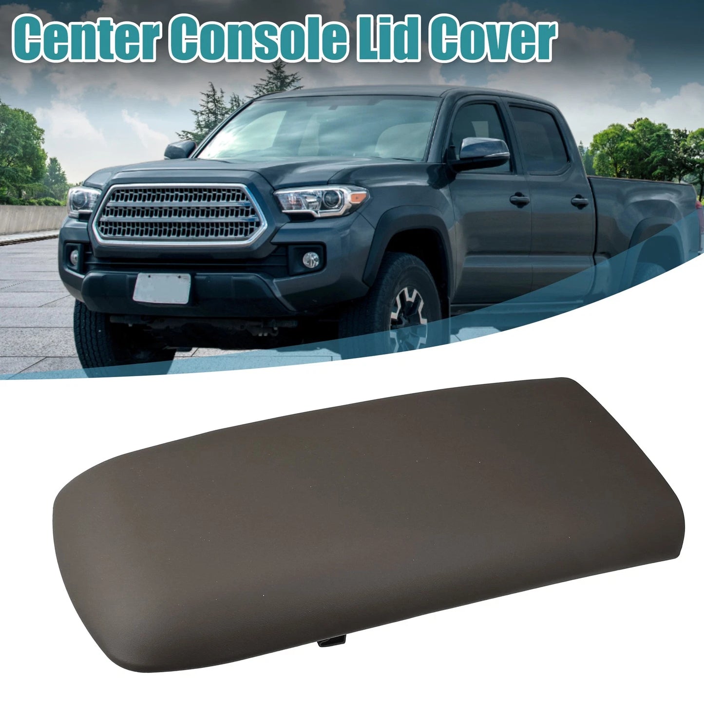 Center Console Lid for Ford Explorer (2002-2005) - Brown Cover