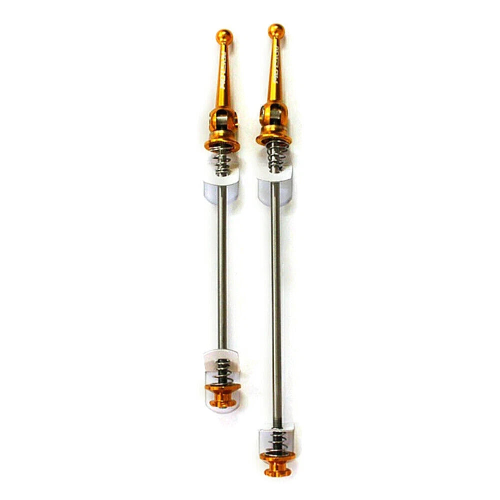 Super Light Titanium Quick Release Skewers for MTB Road Bike (Fits Various Models)