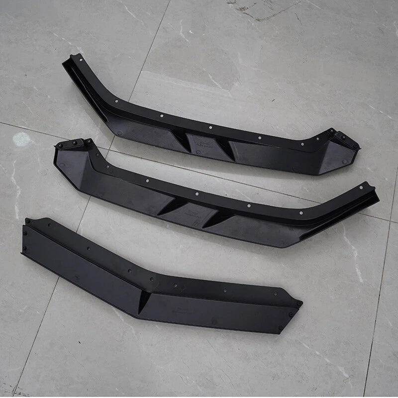 Front Bumper Lip Splitter for 2020-2024 Corvette C8 Z51 Carbon Flash