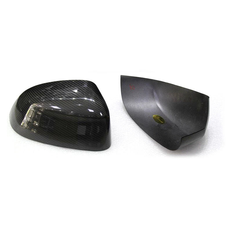 Real Carbon Fiber Side Mirror Cover Caps For BMW X3 X4 X5 X6 F15 F16 F25 F26