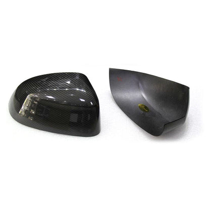 Real Carbon Fiber Side Mirror Cover Caps For BMW X3 X4 X5 X6 F15 F16 F25 F26