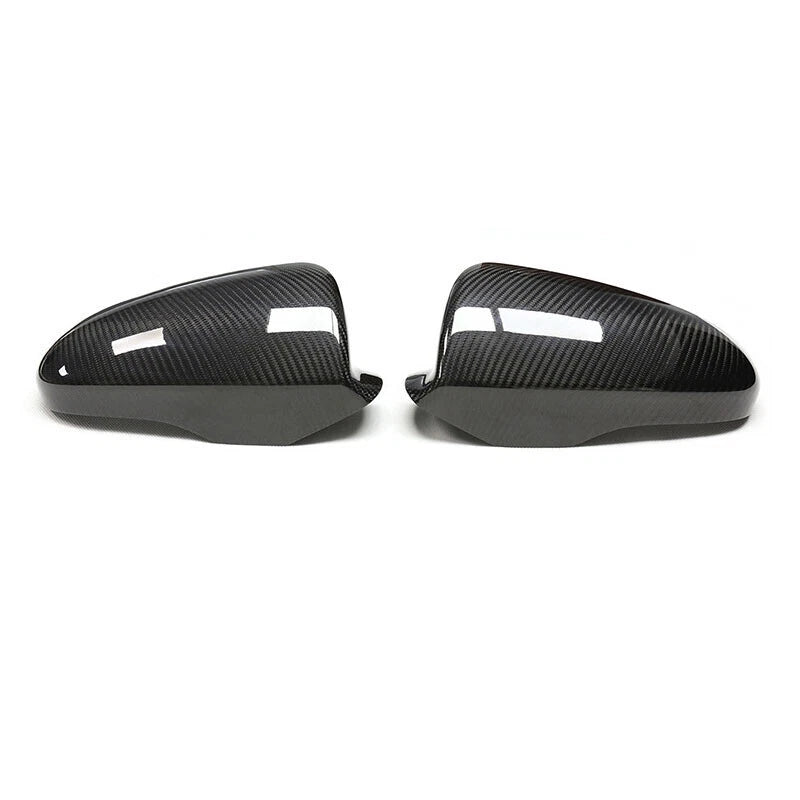 100% Carbon Fiber Add-on Side Mirror Caps Trim For BMW M5 F10 2012-2016 F12 M6