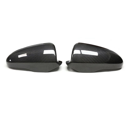100% Carbon Fiber Add-on Side Mirror Caps Trim For BMW M5 F10 2012-2016 F12 M6