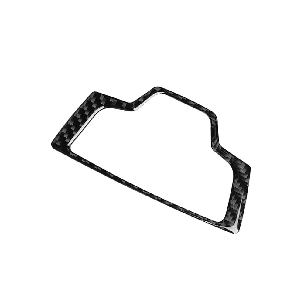Carbon Fiber Black Multimedia Knob Cover Trim for Audi A6 A7 (2012-2018)