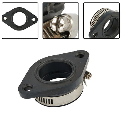 28/30mm Carburetor Manifold Intake Flange Adapter for Carb Manifold-Boot