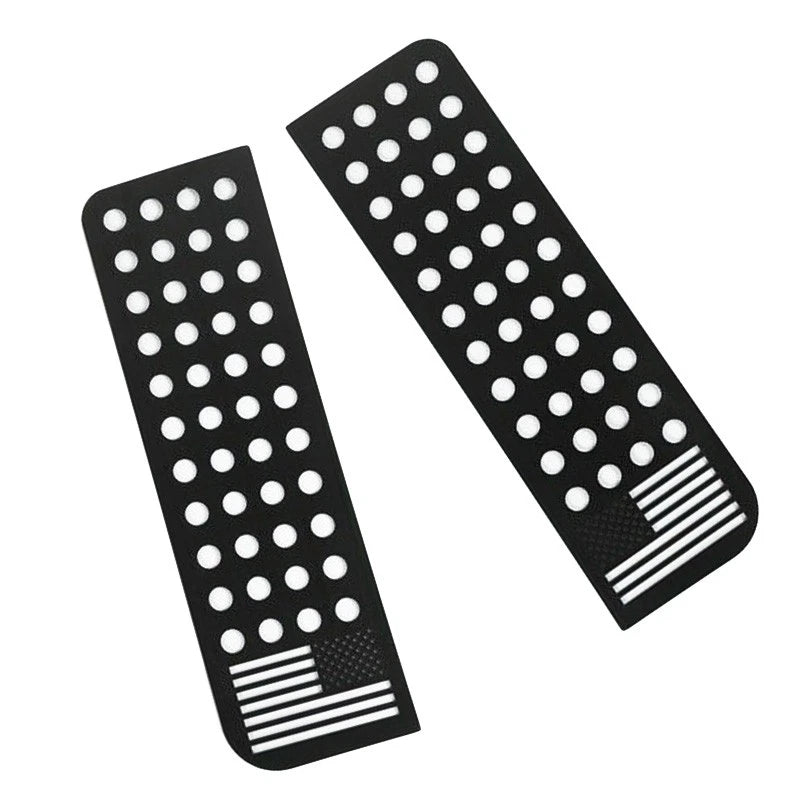 Rear Door Triangle Glass Cover Trim for Jeep Wrangler JK JKU (2007-2022)