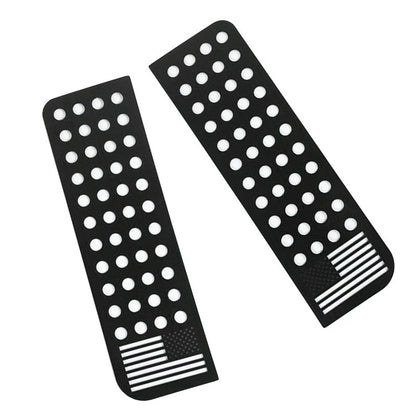 Rear Door Triangle Glass Cover Trim for Jeep Wrangler JK JKU (2007-2022)