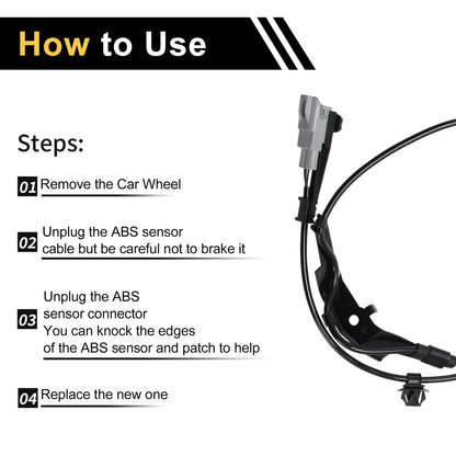 ABS Wheel Speed Sensor for Toyota Hilux (2015-2021) Rear Right