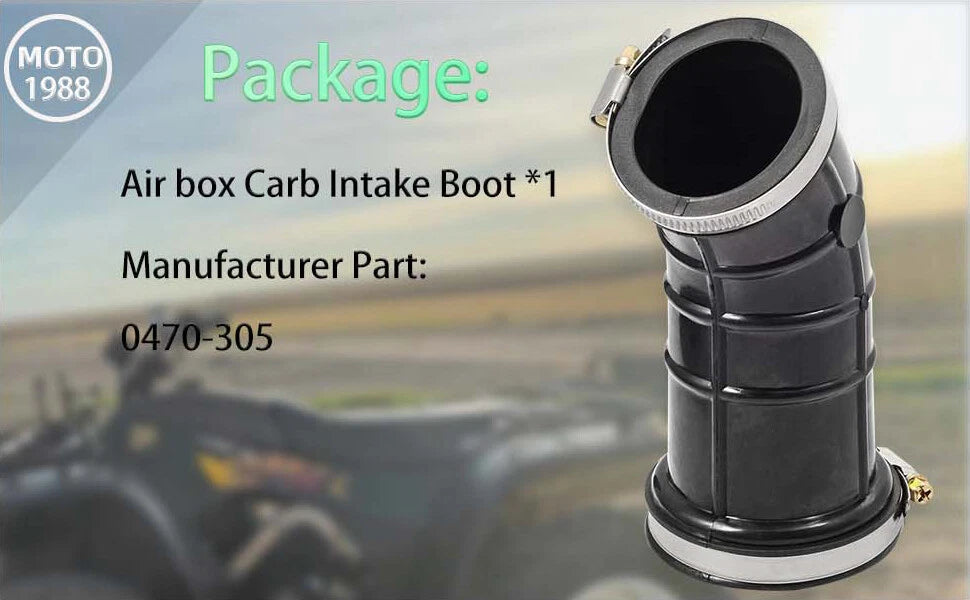 Air box Carb Intake Boot for Arctic Cat 400/500 (1998–2001)