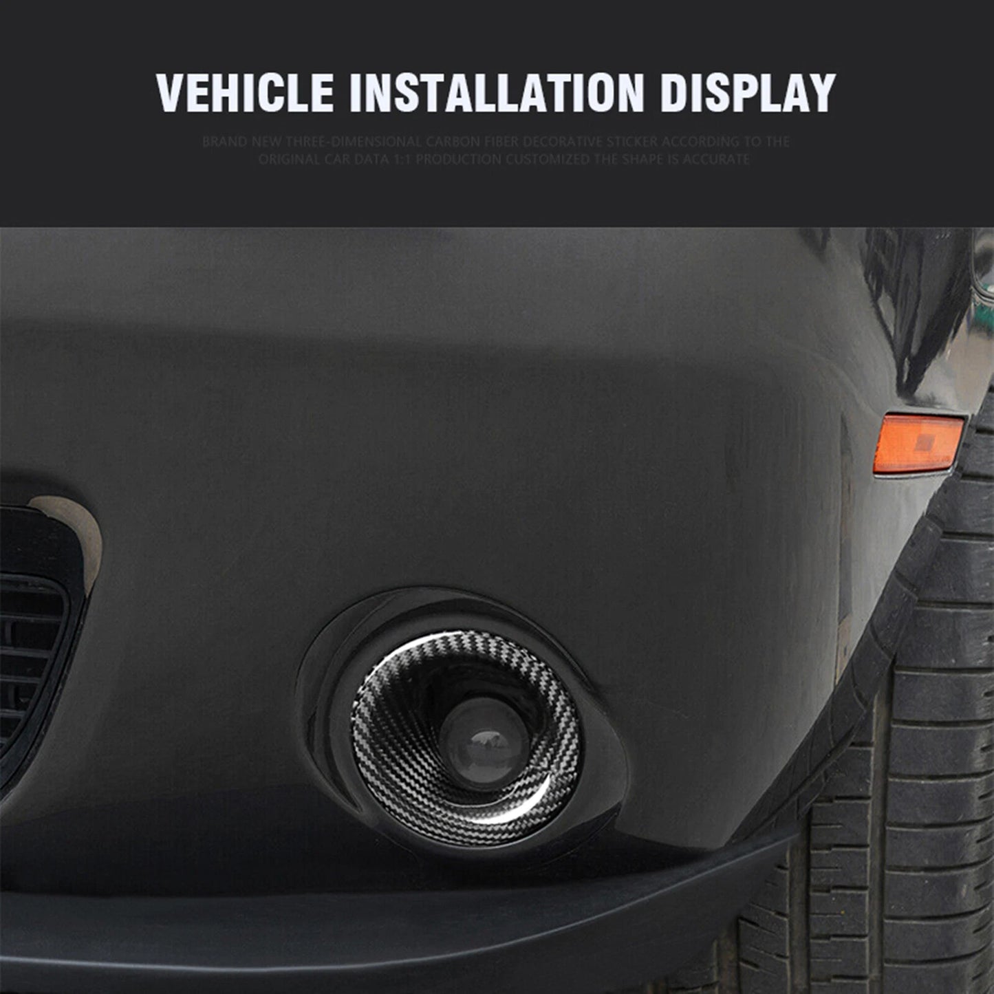 Fog Light Trim Covers for Dodge Challenger (2015-2023)