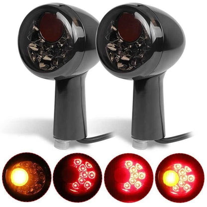 LED Rear Turn Signal Indicators for Harley Sportster 883 Iron XL1200 (2004-2023)