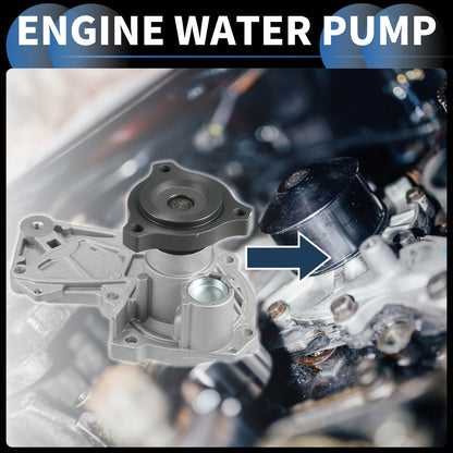 Water Pump with Gasket Kit for Ford Escape, Fusion (2017-2019)