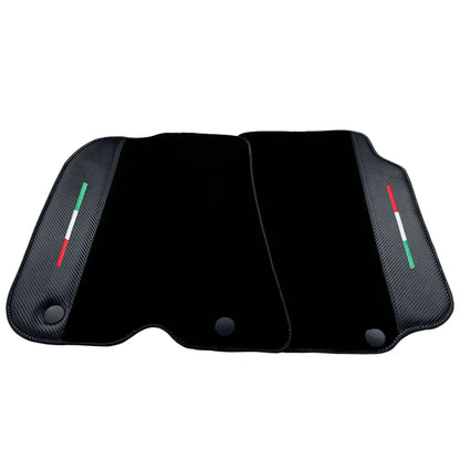 Black Floor Mats for Ferrari F12 Berlinetta (2013-2017)
