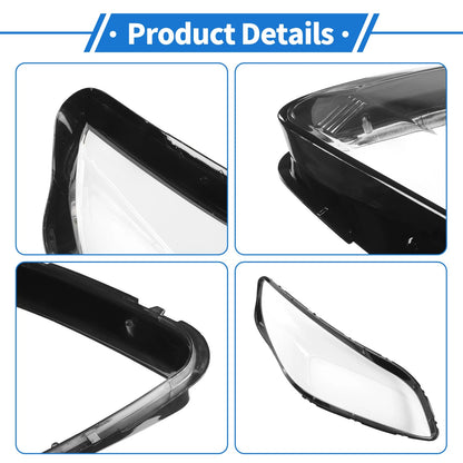 1 Pcs Front Left Headlight Lens Cover for Chevrolet Malibu (2013-2015)
