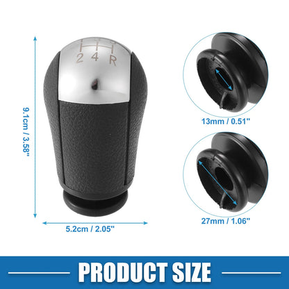 5 Speed Manual Shift Knob for Ford Mustang (2005-2012) Black