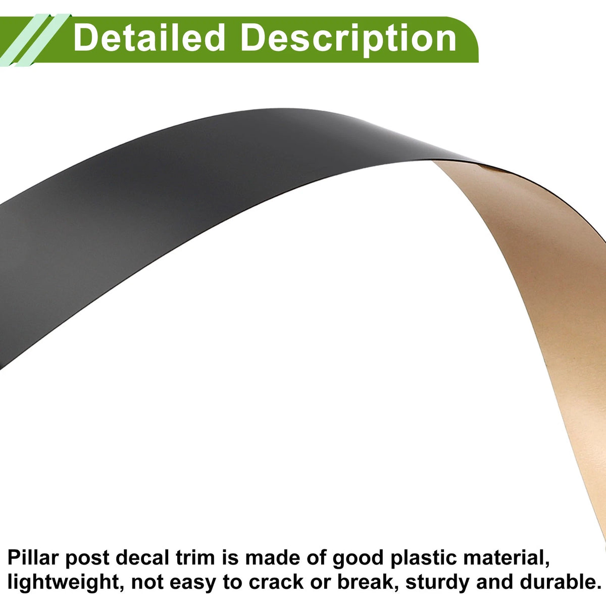 6 x Pillar Window Trim for Chevy Trailblazer (2021 - 2024) Black