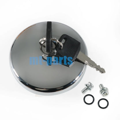 Fuel Gas Tank Cap Cover Keys for Kawasaki VN1700 VN800 VN2000 (2006-2018)