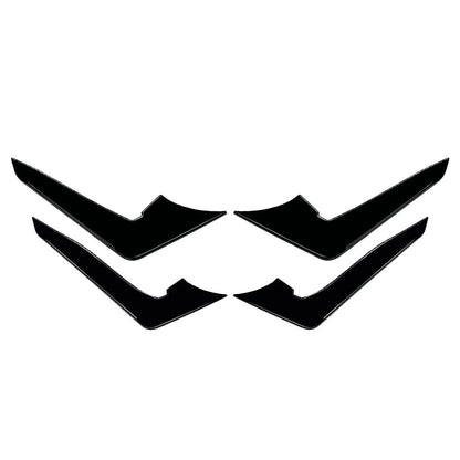 Glossy Black Front Bumper Side Air Vent Trim for Audi A5 S5 (2017-2020)
