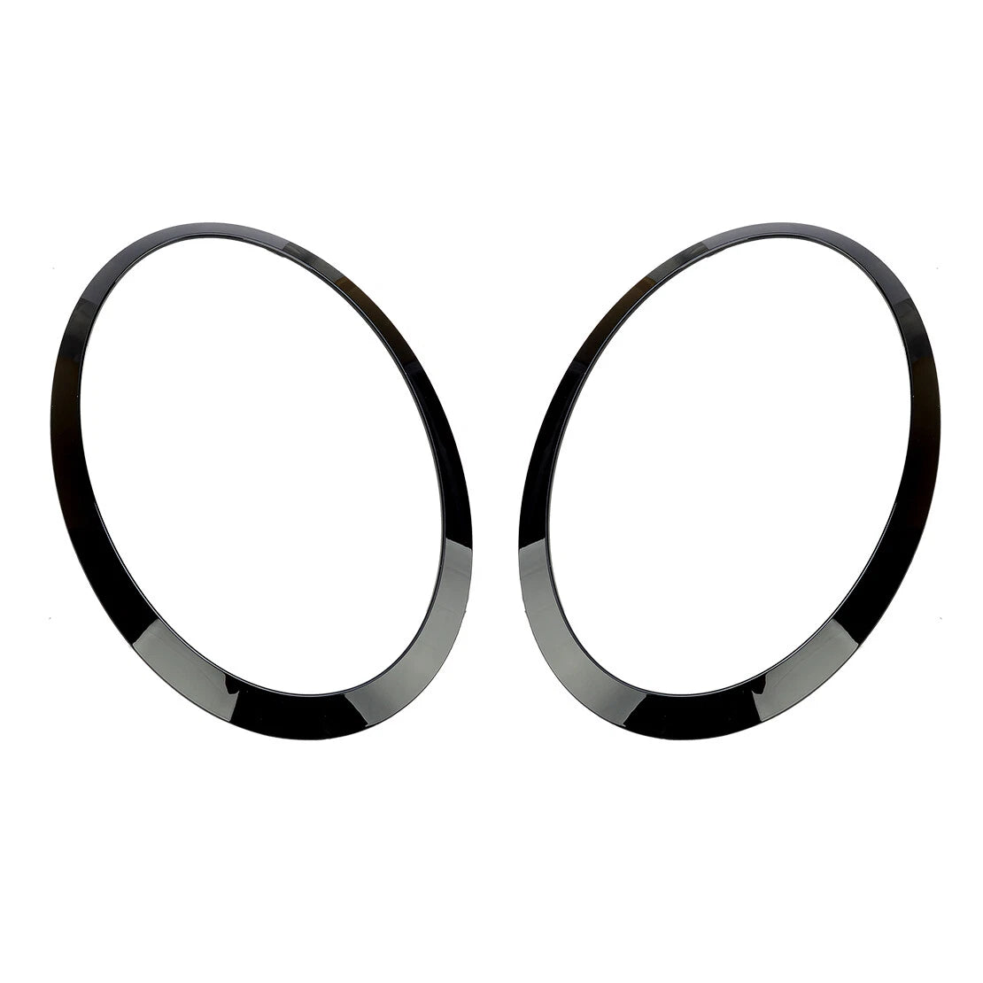 Headlight Trim Rings for 2014-2018 Mini Cooper F55 F56 F57 - Black (2014-2018)