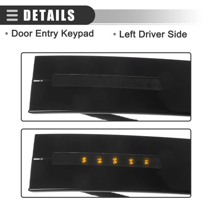 Left Side B Pillar Trim Keypad Panel for Ford Explorer (2011-2019)