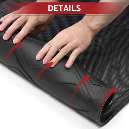Cargo Liner Rear Trunk Mat Diamond Pattern for BMW 5 Series 520i 530i 535i 540i