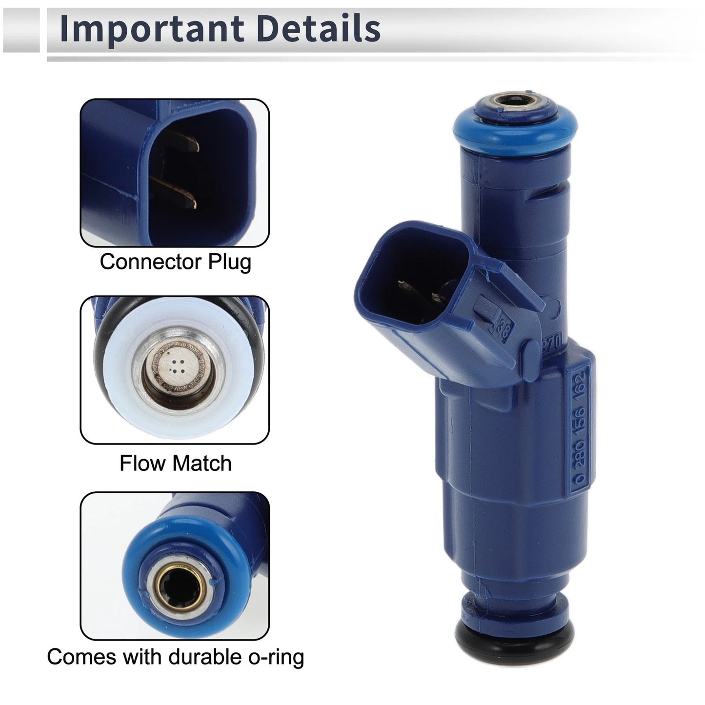Fuel Injector for Ford Escape 2.3L Engine (2005-2008) - 2 x Fuel Nozzles