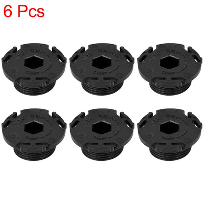 6 x ABS Car Engine Oil Drain Plug Replacement for BMW 320i (2013-2015)