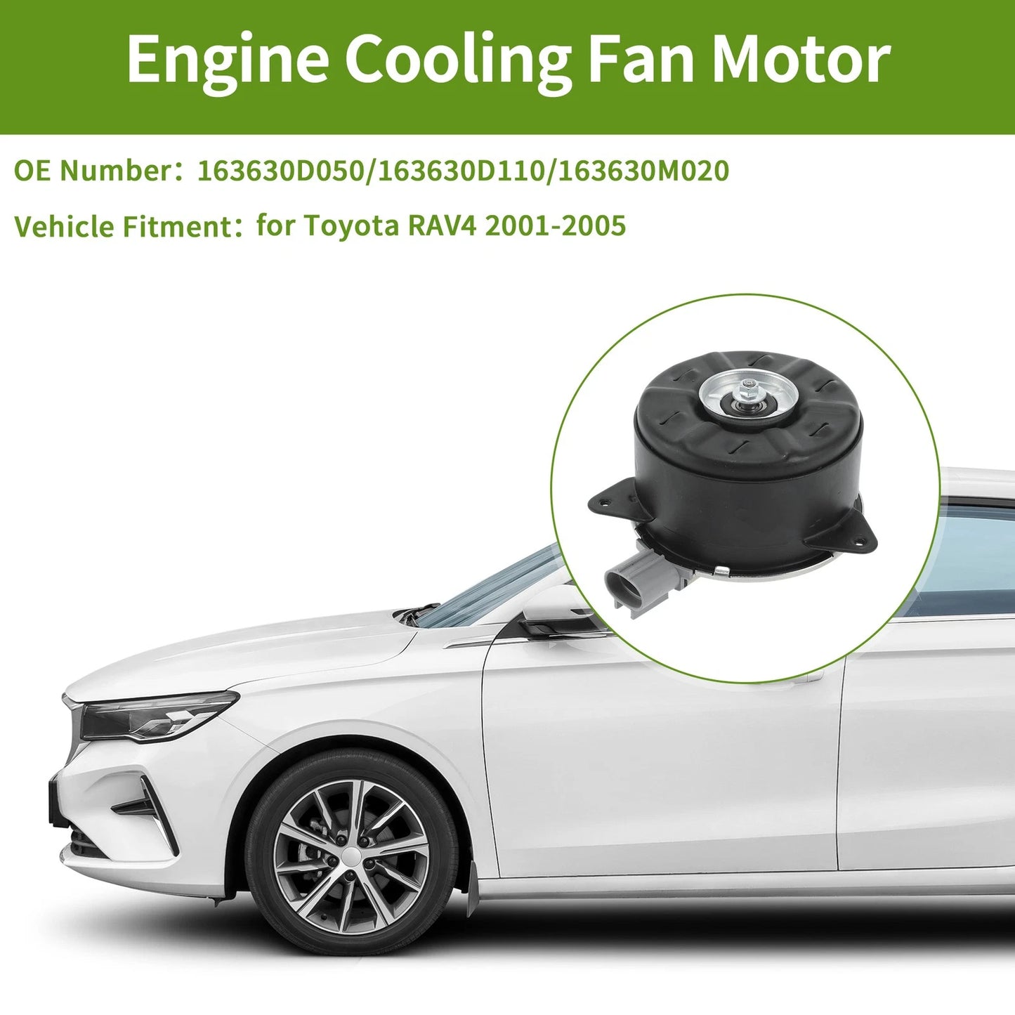 Radiator Fan Motor for Toyota RAV4 (2001–2005)